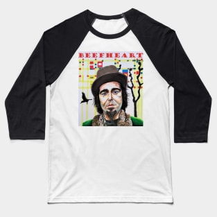 Captain Beefheart original portrait painting/fan art Baseball T-Shirt